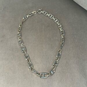 Hermes style chain links necklace